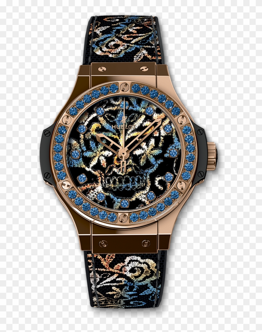 Big Bang Broderie Sugar Skull Gold - Hublot 343 Ps 6599 Nr 1201 Clipart #2929202