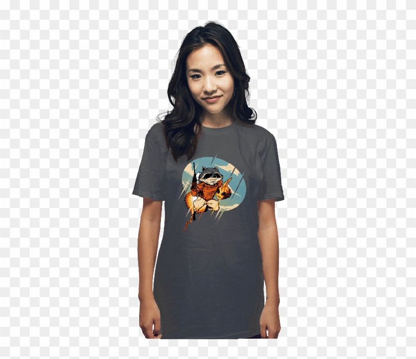 Rocket Raccoon A Teer - Shirt Clipart
