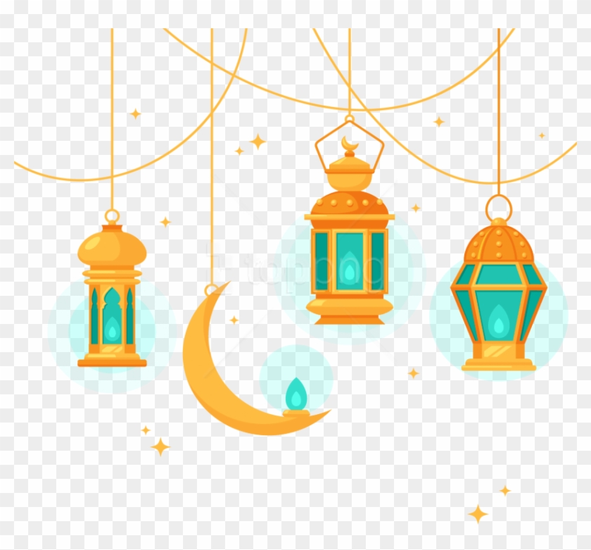 Free Png Islamic Style Chandelier Png Images Transparent - Vector Lamp Islami Png Clipart #2930457