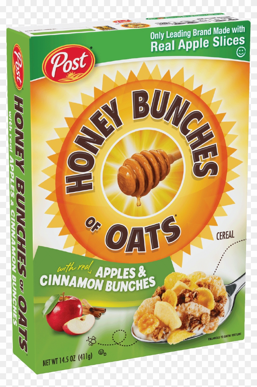 Packaging Of Honey Bunches Of Oats Apples And Cinnamon - Honey Bunches Of Oats Clipart #2930500