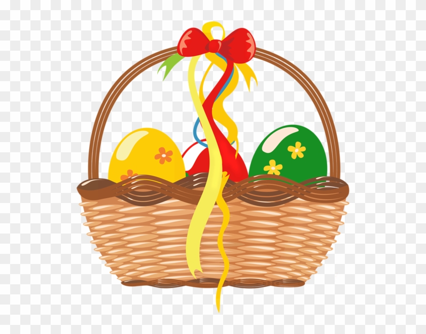 Easter Pictures, Coloring Easter Eggs, Easter Baskets, - Hamper Clip Arts Png Transparent Png #2930689