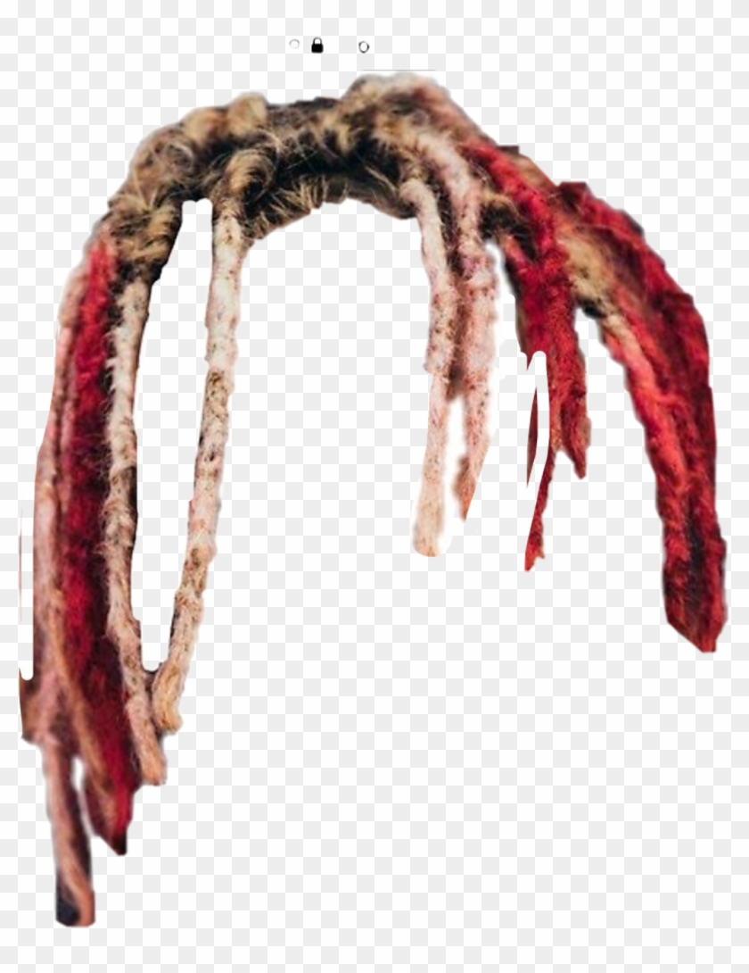 Lilpump Dreadlocks Freetoedit Sticker - Lil Pump Hair Png Clipart