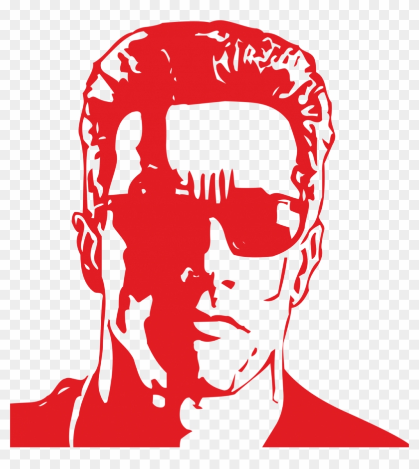 Simulator - Terminator Black White Clipart #2931729