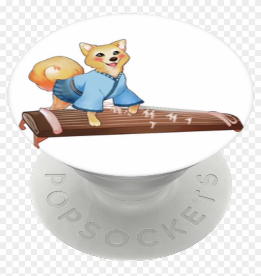 Shiba Inu And Harp, - Cartoon Clipart