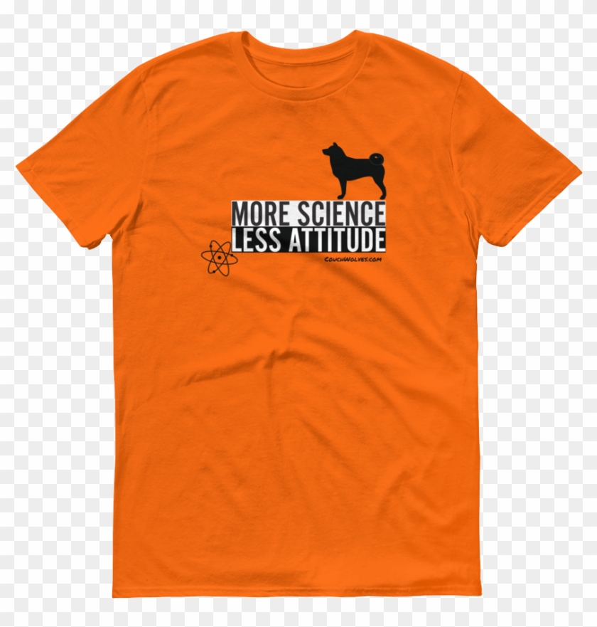 More Science Less Attitude - Tiger Woods Goat Shirt Clipart