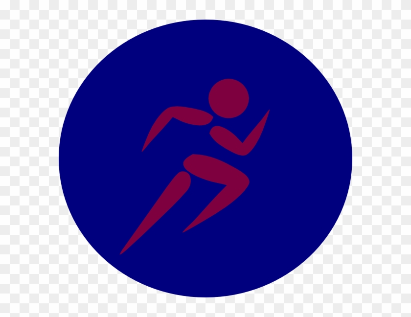 Household Division Running Man Svg Clip Arts 600 X - Circle - Png Download