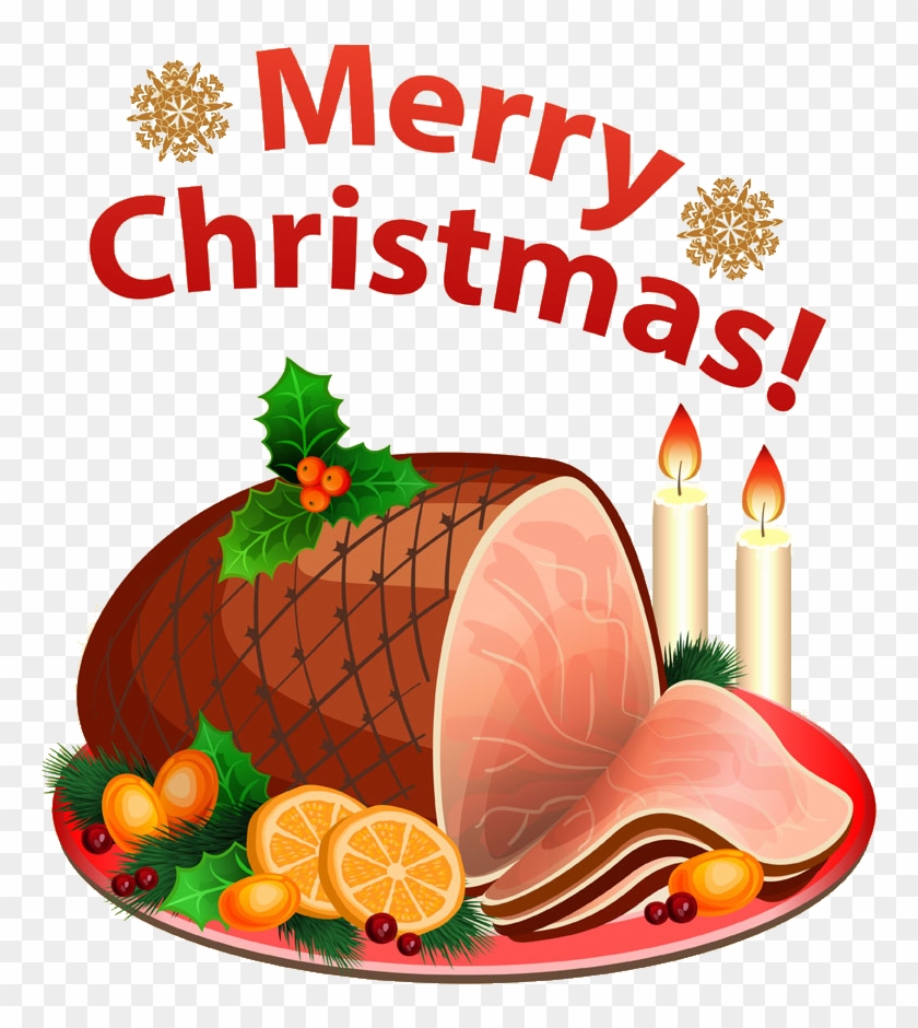 Christmas Dinner Png Mulled Wine Christmas Ham Sunday - Free Christmas Lights Vector Clipart