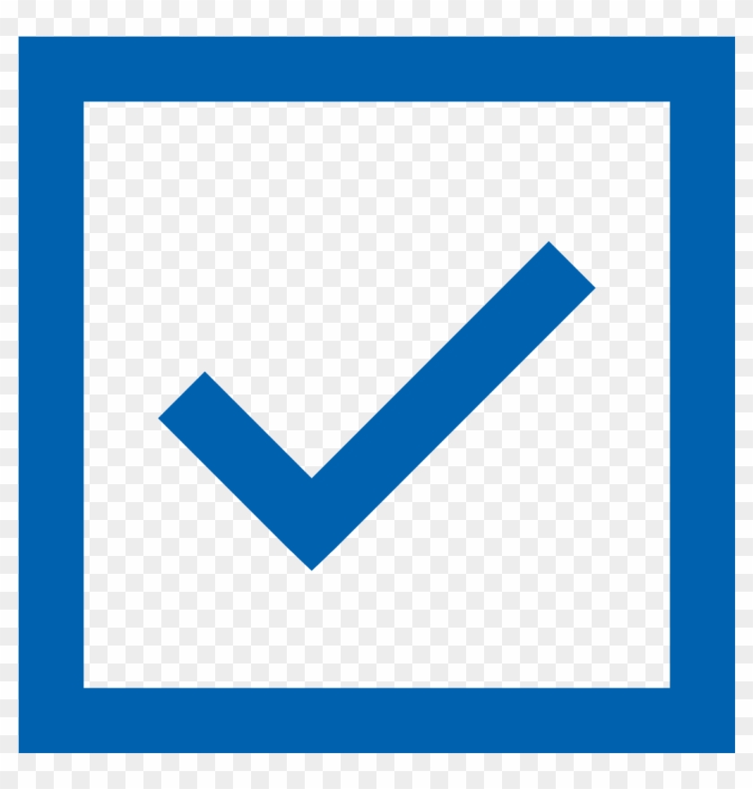 Computer Icons, Check Mark, Checkbox, Blue, Text Png - Icon Clipart #2933225