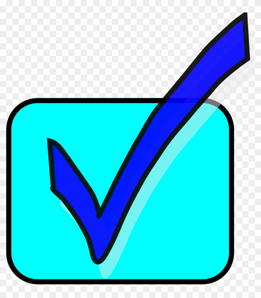Check Box Tick Mark Tick Check Png Image - Contreng Vector Clipart