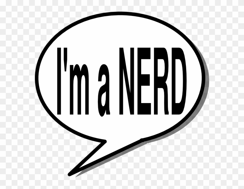 Im A Nerd Sign Clipart #2933397