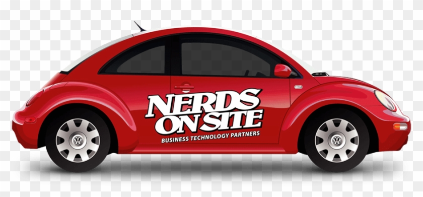 Nerds On Site Car - Nerds On Site Logo Clipart