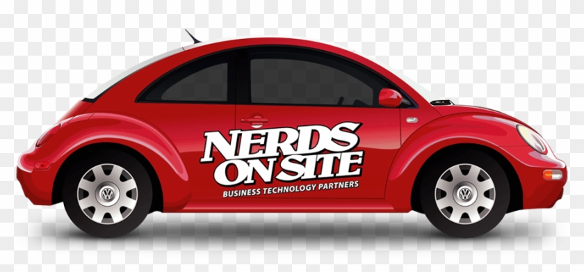 Nerds On Site Car - Nerds On Site Logo Clipart #2933487