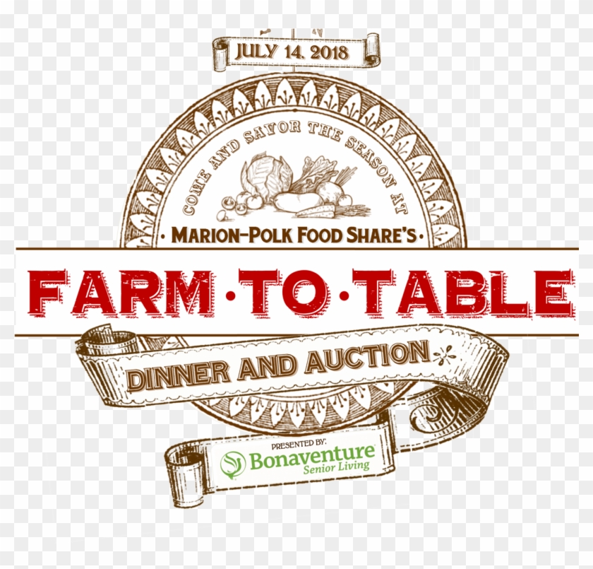 Farm To Table Dinner And Auction , Png Download - Farm To Table Dinner And Auction Clipart