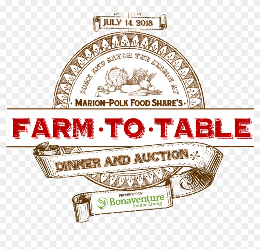 Farm To Table Dinner And Auction , Png Download - Farm To Table Dinner And Auction Clipart #2933489