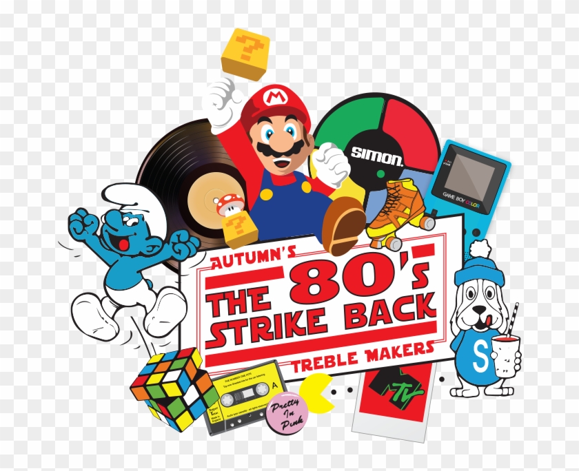 The 80's Strike Back - Cartoon Clipart