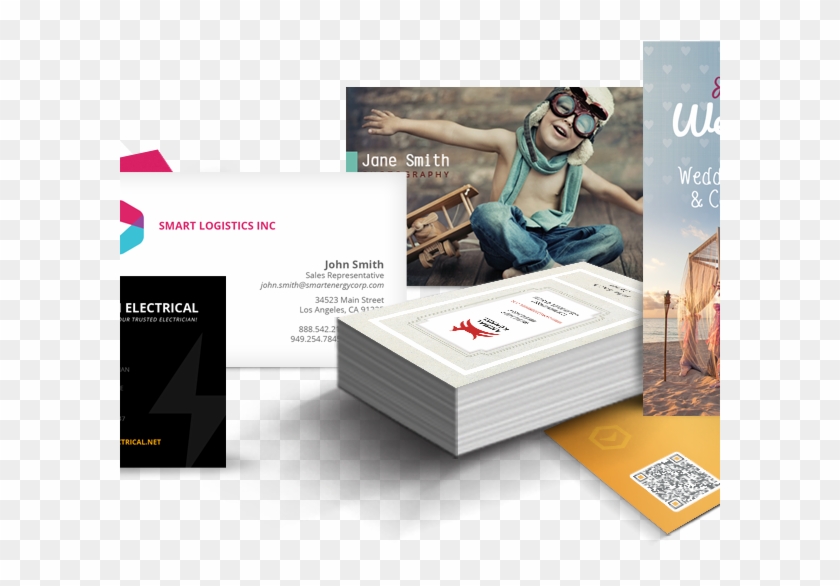 Business Cards - Flyers Postcards Business Cards Clipart