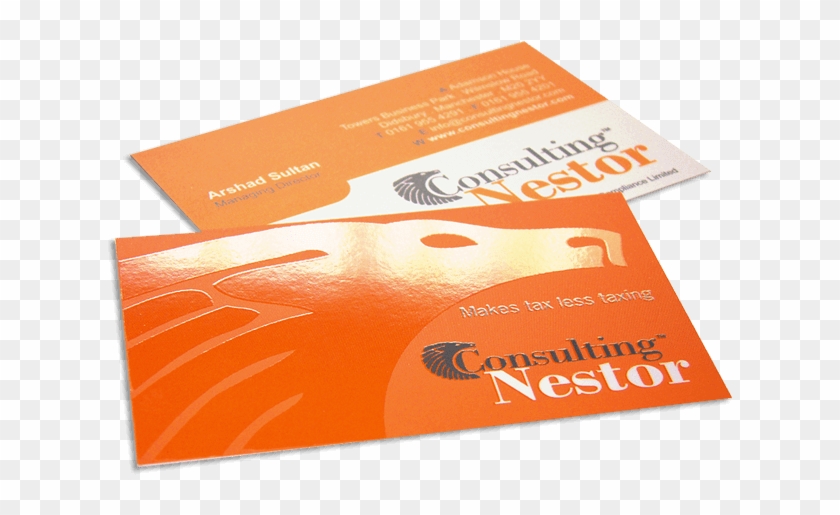 Metallic Business Cards - Spot Uv Business Cards Png Clipart