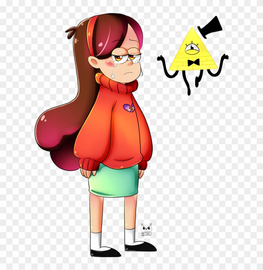Pines And Bill Cipher - Bill Cipher And Mabel Pines Clipart #2934309