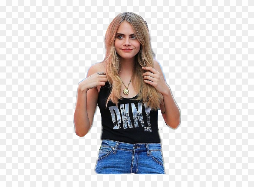 Caradelevingne Sticker - Blond Clipart