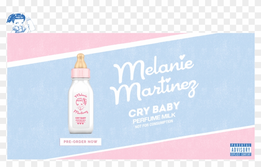 Melanie Martinez Cry Baby Bottle - Baby Bottle Clipart #2934554
