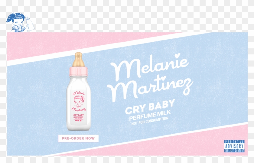 Melanie Martinez Cry Baby Bottle - Baby Bottle Clipart