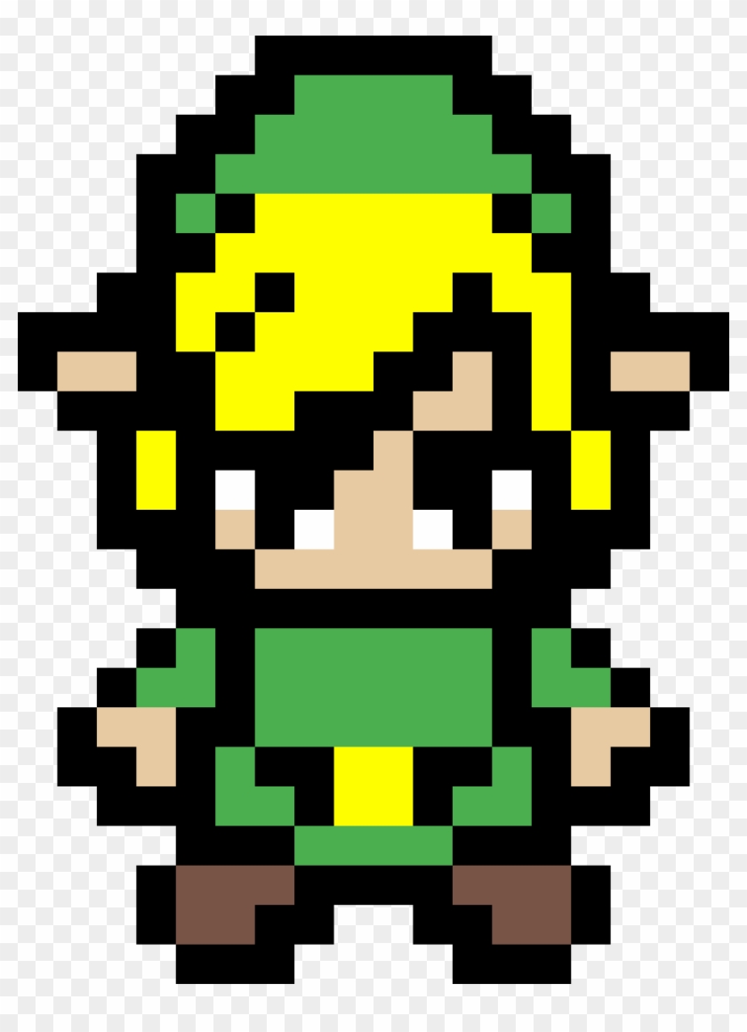 Toon Link - Pixel Art Zelda Link Clipart #2935331