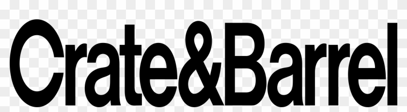 Crate & Barrel Logo - Crate And Barrel Log Clipart