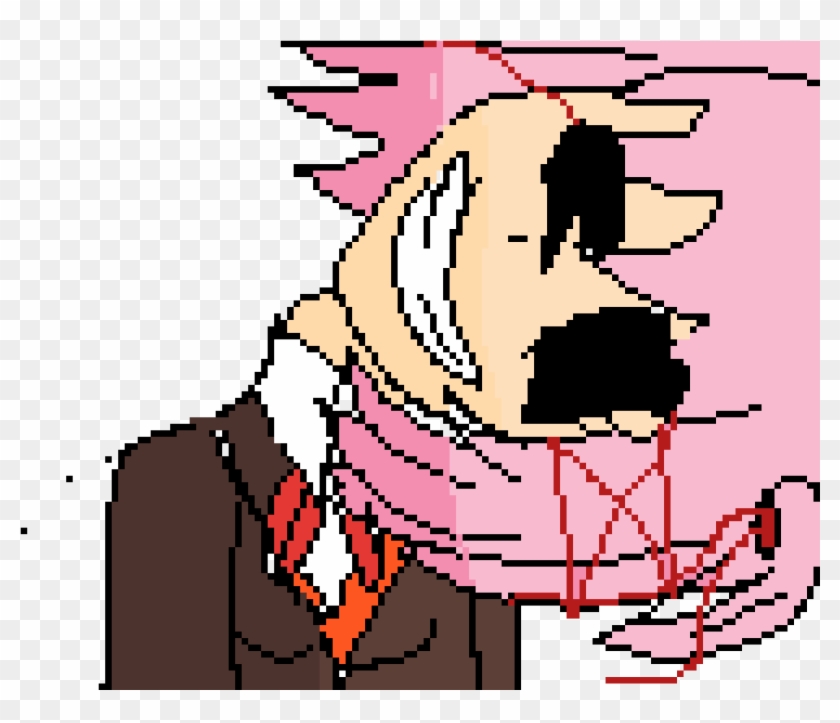 Natsuki's Death - Ddlc Natsuki Death Drawing Clipart #2935334