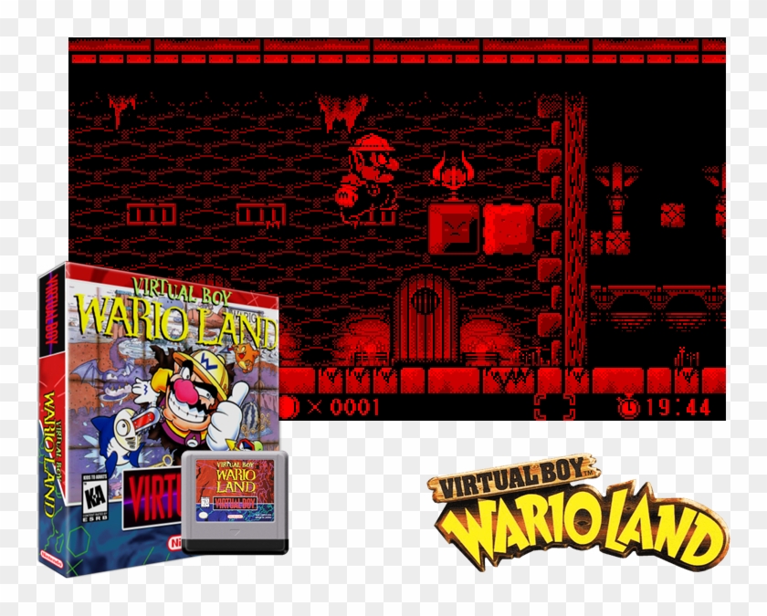 Virtual Boy Wario Land Clipart #2935574