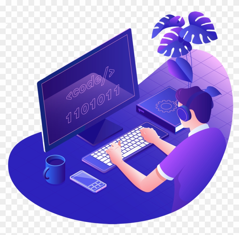 Web Application Development - Illustration Clipart