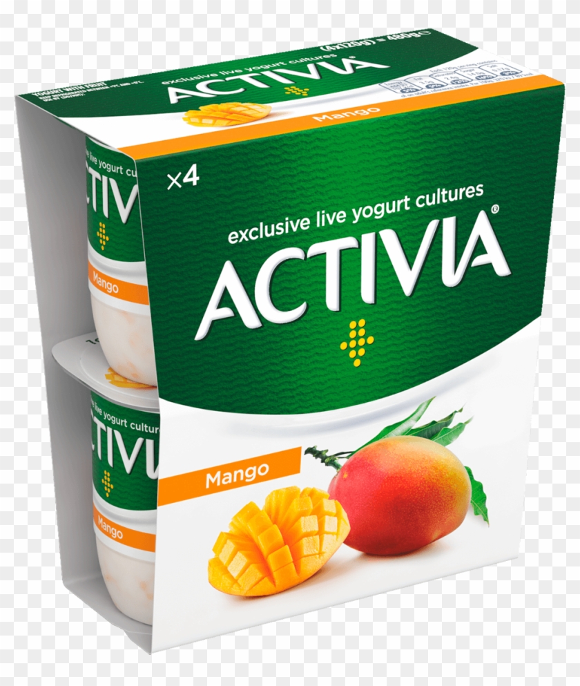 Activia Mango - Activia Yoghurt Clipart