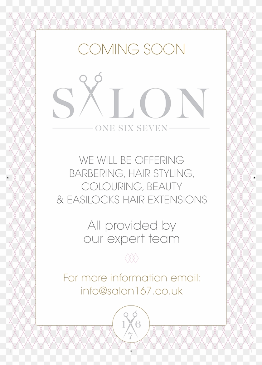 Our New Salon Open Soon - Hair Salon Coming Soon Clipart