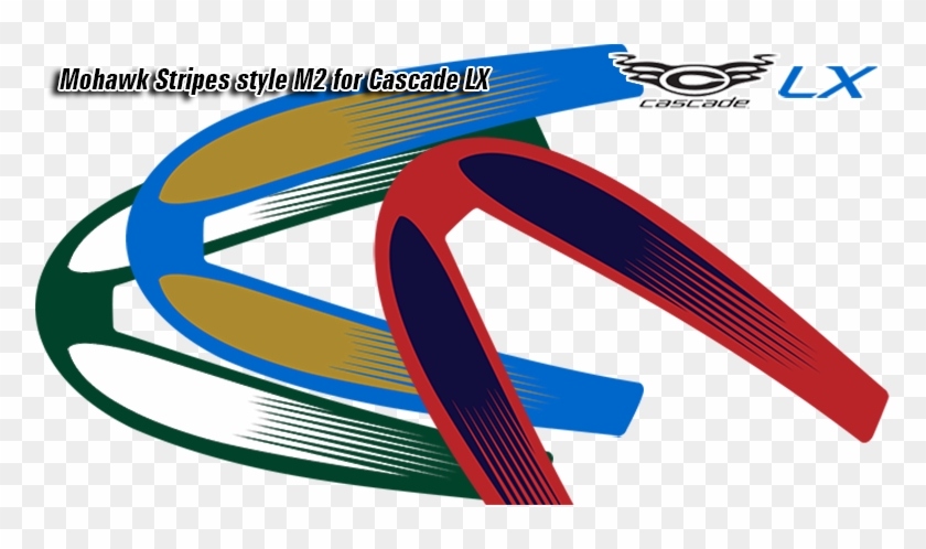Mohawk Style 2 For Cascade Lx (lc Lx M2) $9 - Graphic Design Clipart #2937378