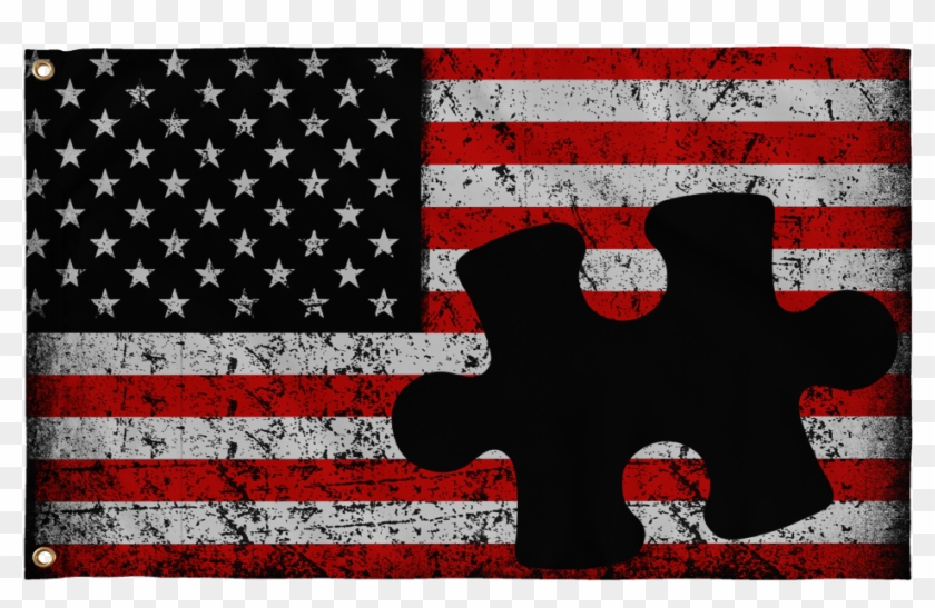 Autism Puzzle Piece - God We Trust Signs Clipart #2937406