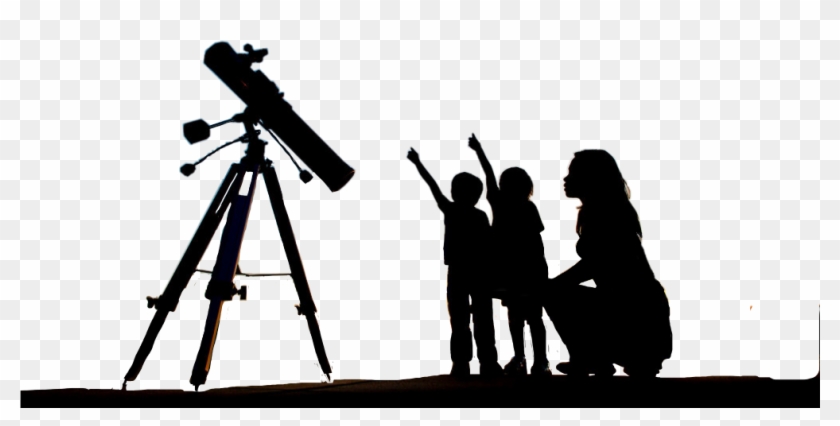 #family #silhouette #freetoedit - Stargazing With Kids Clipart #2937549