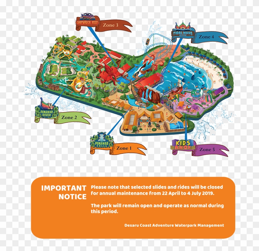 Desaru Coast Adventure Waterpark - Desaru Coast Adventure Park Clipart #2937624