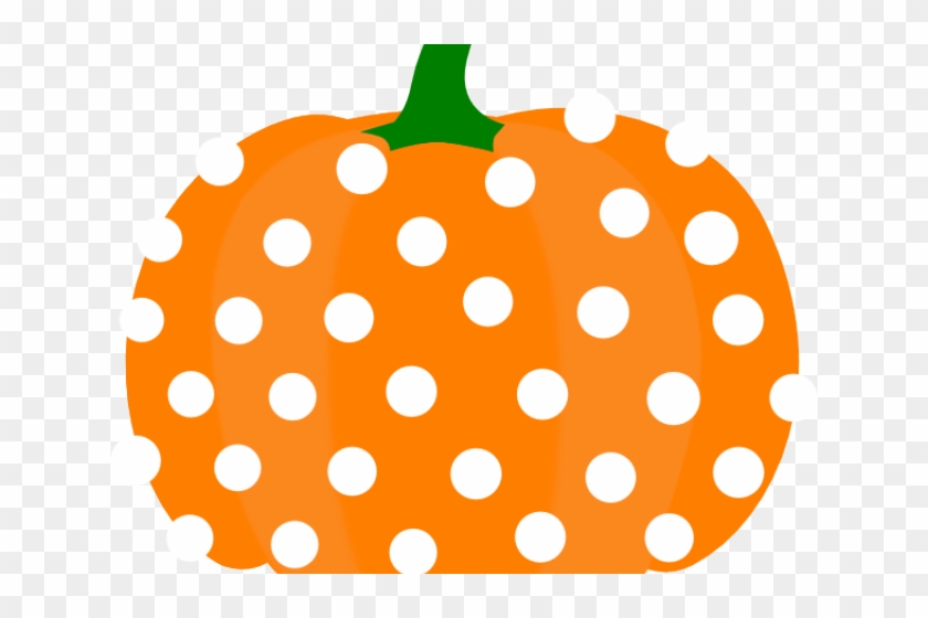 Pumpkin Clipart Polka Dot - Fall Pumpkin Spice Latte Backgrounds - Png Download #2938432