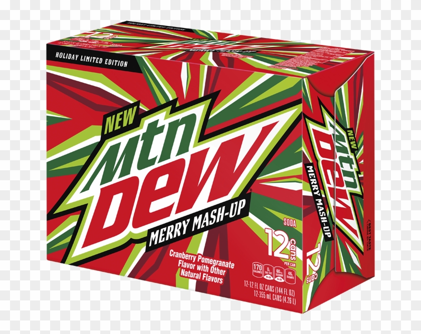Mountain Dew Merry Mash-up Is Here For The Holidays - Mountain Dew Merry Mash Up Clipart #2938576
