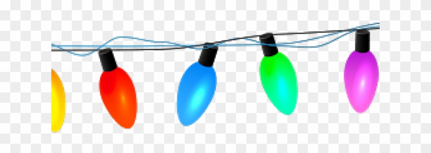 Drawn Christmas Lights Light Clipart - Christmas Lights Clipart Transparent - Png Download