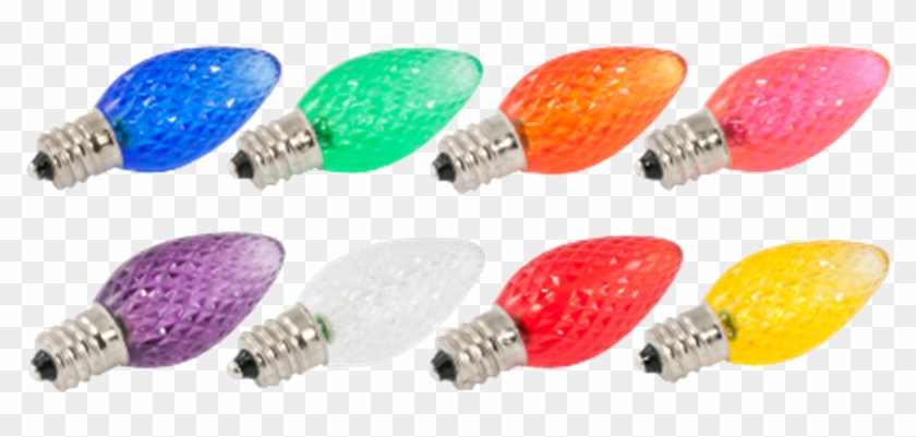 C9 Transparent Christmas Lights - Cable Clipart