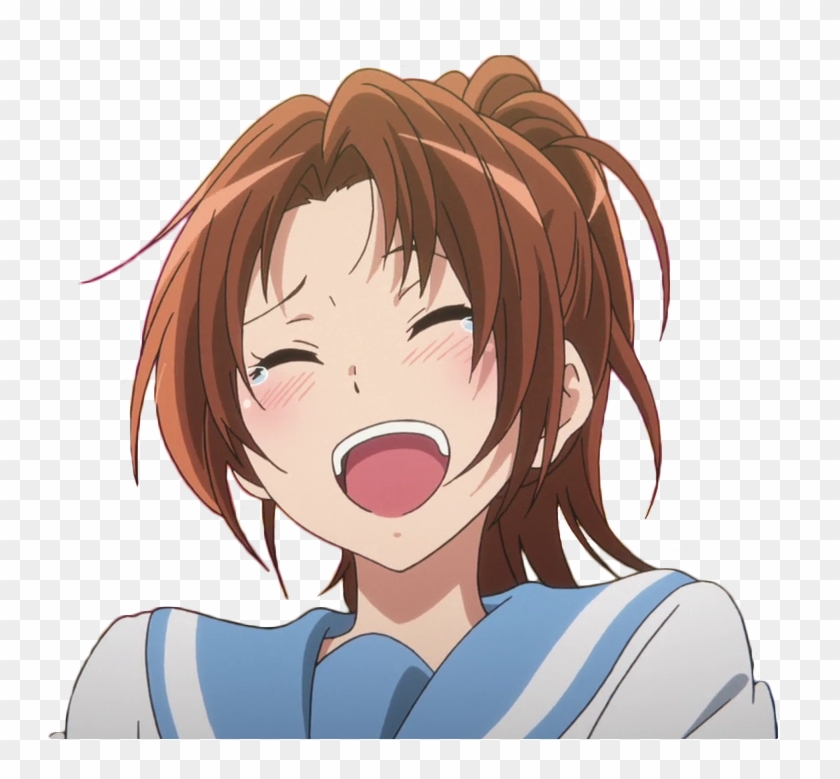 View Samegoogleiqdbsaucenao Laughing Anime Girl , - Anime Girl Laughing Png Clipart