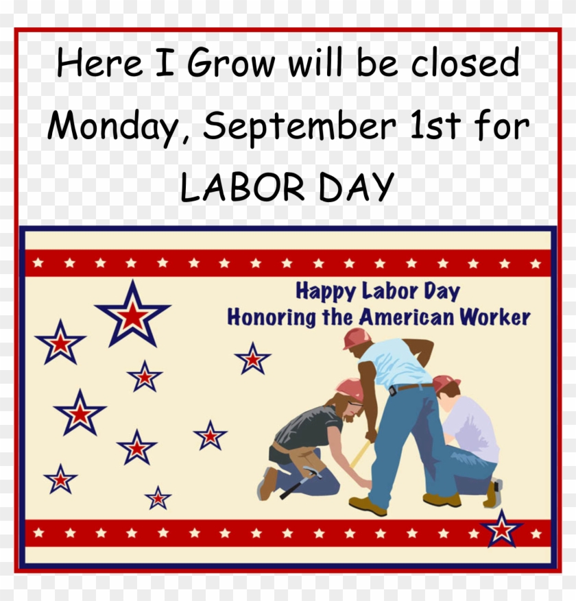 Labor Day Closed Sign 24190 - Labor Day Clipart #2939550