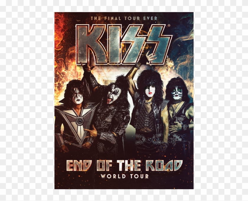 Official Eotr Tour Program - Kiss End Of The Road Tour Clipart #2939694