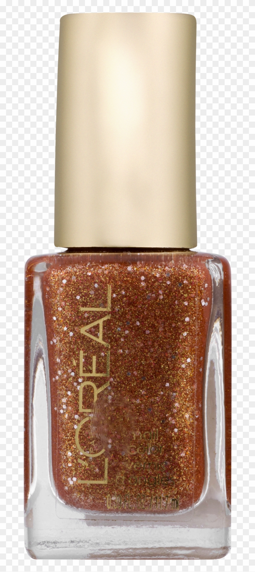 L'oreal Paris Colour Riche Nail Gold Dust Nail Color, - Nail Polish Clipart