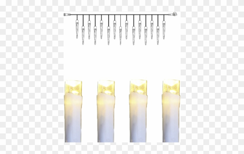 Icicles Lights Png - Candle Clipart