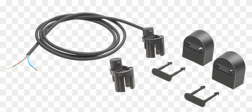 S50e Monitored Small Profile Edge End Caps Kit Hero - Usb Cable Clipart