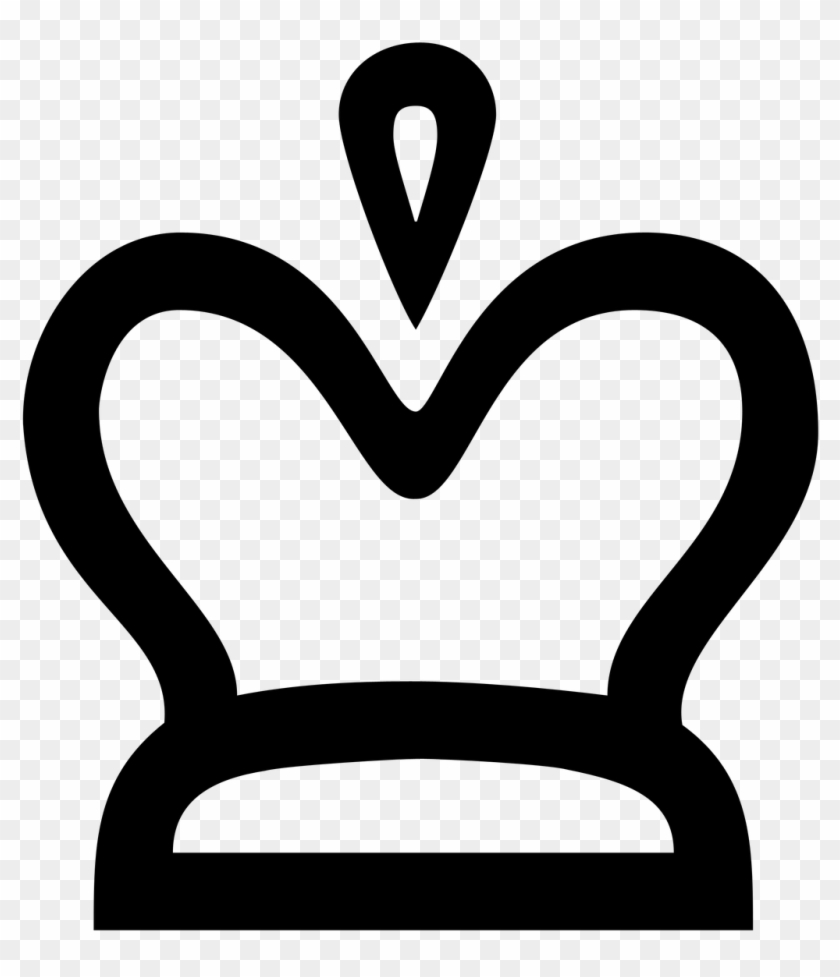 Crown Icon Noble Silhouette Png Image - Am The Queen Clipart #2939995