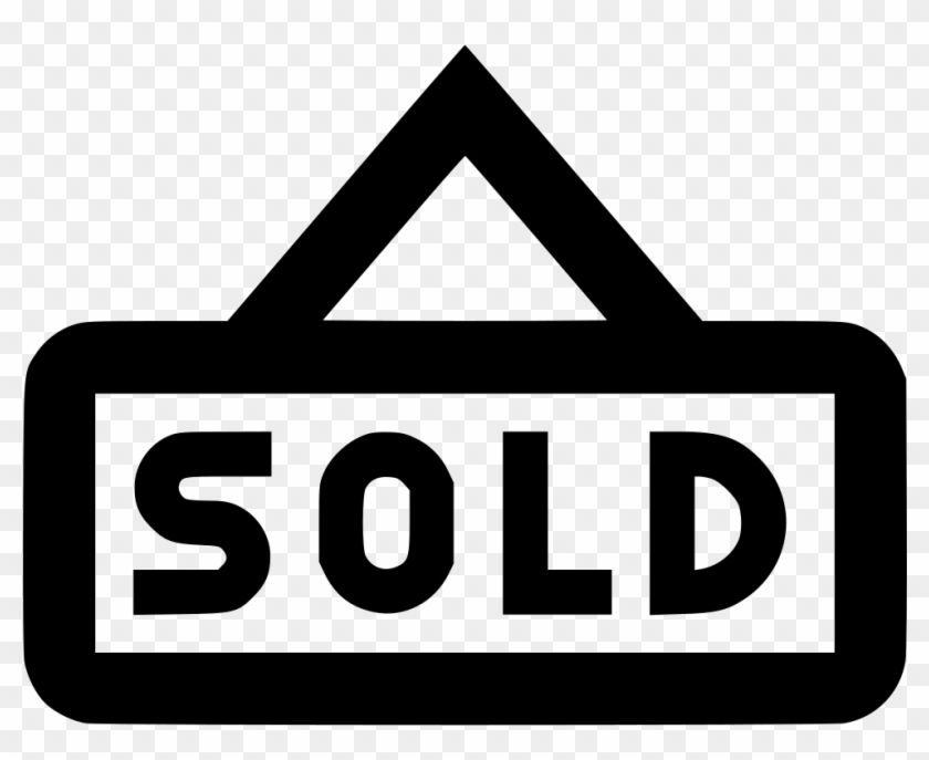 Sign Sold B Comments - Sign Clipart