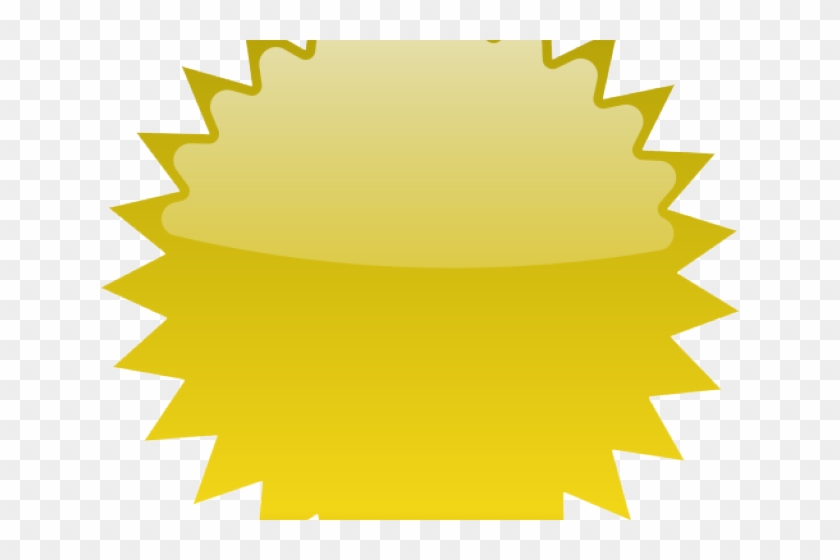 Sparkles Clipart Gold Starburst - Starburst On A Transparent Background - Png Download