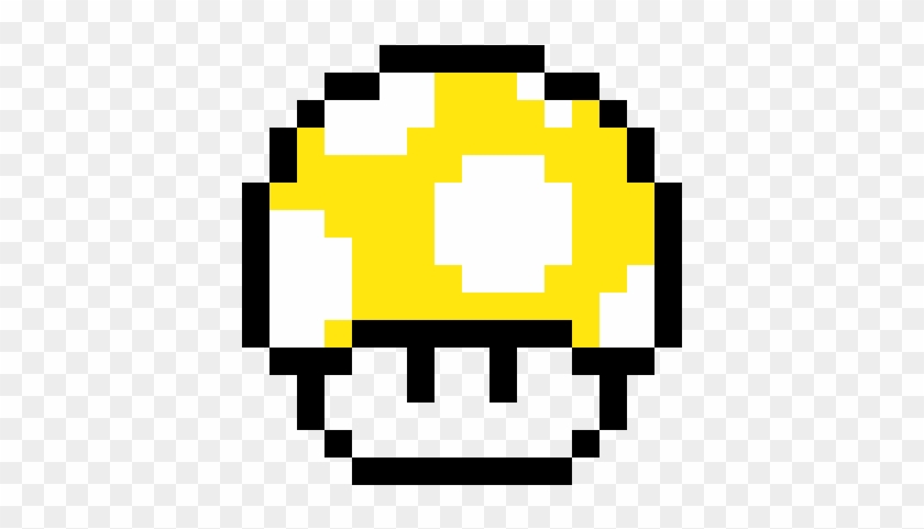 Mario Mushroom - Panda Mario Mushroom Pixel Art Clipart